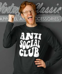 Anti Social Club Trendy Long Sleeve Tee