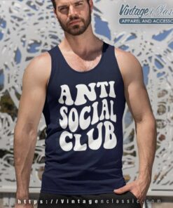 Anti Social Club Trendy Tank Top Racerback