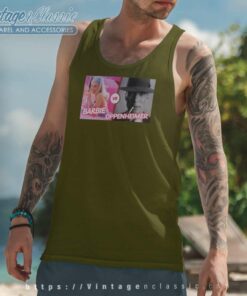 Barbie And Oppenheimer Compete For Box Office Glory Tank Top Racerback