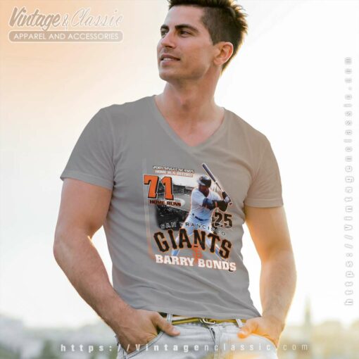 Barry Bonds San Francisco Giants Home Run Shirt