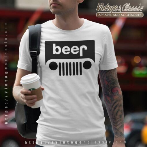 Beer Jeep Logo Shirt
