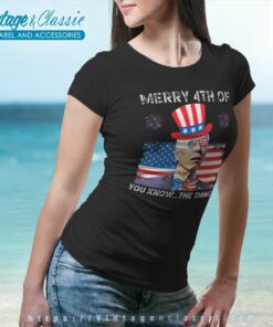 Biden Confused Merry 4th Of You Know Women TShirt