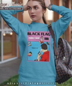 Black Flag Family Man Album Sweatshirt