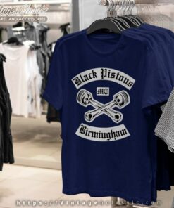 Black Pistons Mc Birmingham T Shirt Shop