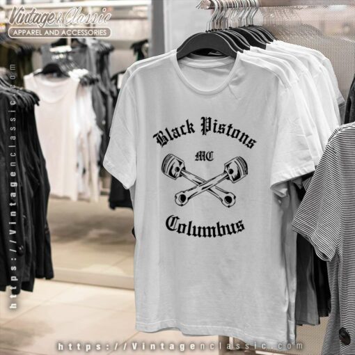 Black Pistons Mc Columbus Shirt