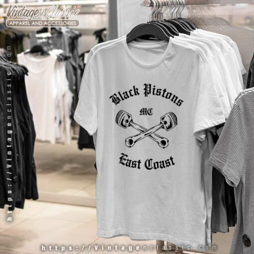 Black Pistons Mc East Coast Shirt