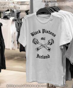 Black Pistons Mc Iceland T Shirt Shop 1