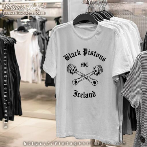 Black Pistons Mc Iceland Shirt