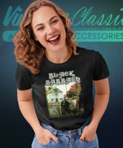 Black Sabbath First Album Vintage Women TShirt