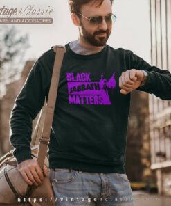 Black Sabbath Master Purple Logo Ozzy Sweatshirt