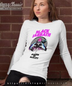 Black Sabbath Shirt 70s Master Of Reality Long Sleeve Tee