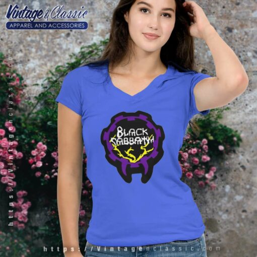 Black Sabbath Shirt Logo Brand Sticker Font