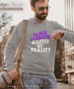 Black Sabbath Shirt Master Of Reality Sweatshirt