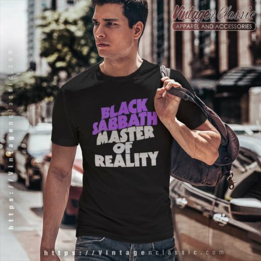 Black Sabbath Shirt Master Of Reality