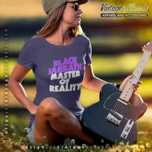 Black Sabbath Shirt Master Of Reality