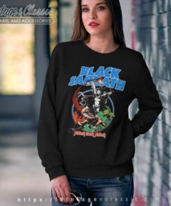 Black Sabbath Shirt Oyster Cult Black Blue Tour Sweatshirt