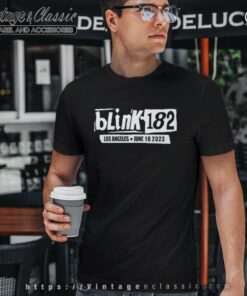 Blink 182 Tour 2023 June 16 Los Angeles T Shirt