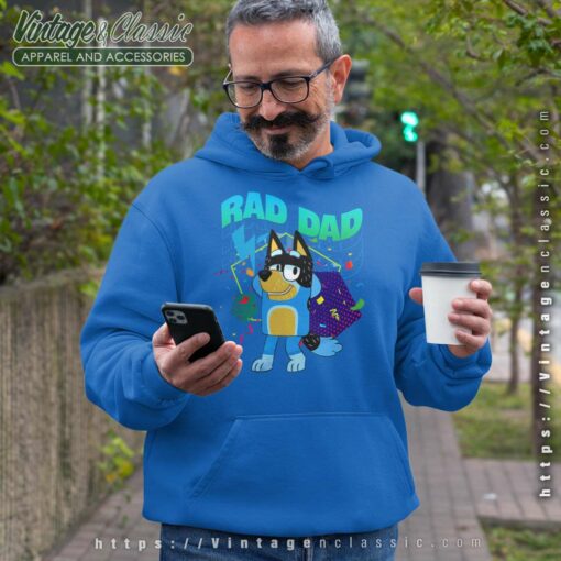 Bluey Dancing Rad Dad, Gift For Fathers Day Shirt