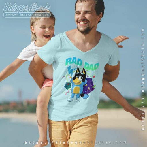 Bluey Dancing Rad Dad, Gift For Fathers Day Shirt