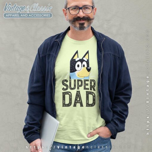Bluey Super Dad Bandit Shirt