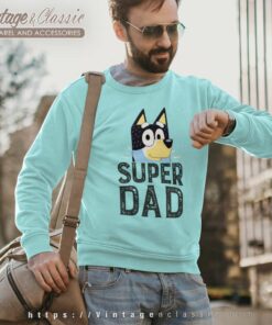 Bluey Super Dad Bandit Sweetshirt