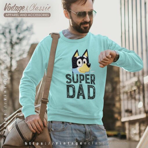 Bluey Super Dad Bandit Shirt