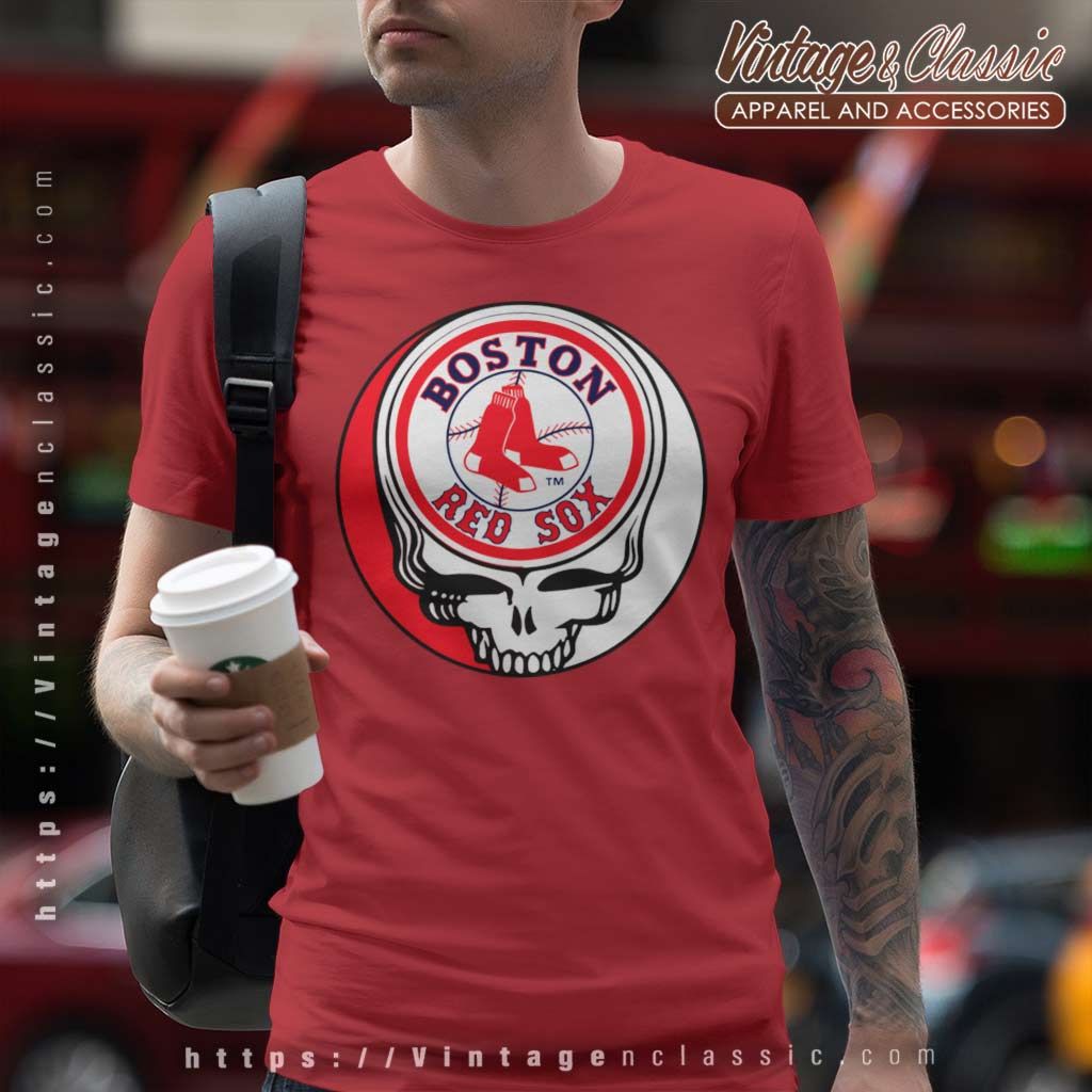 Boston Red Sox Grateful Dead Shirt - High-Quality Printed Brand