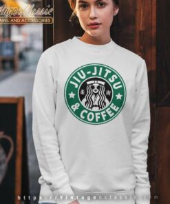 Brizilian Jiu Jitsu And Coffee Sweatshirt