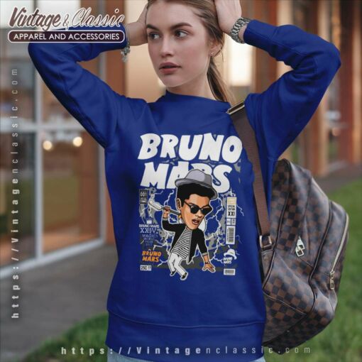 Bruno Mars Comic Tour 2023 Shirt