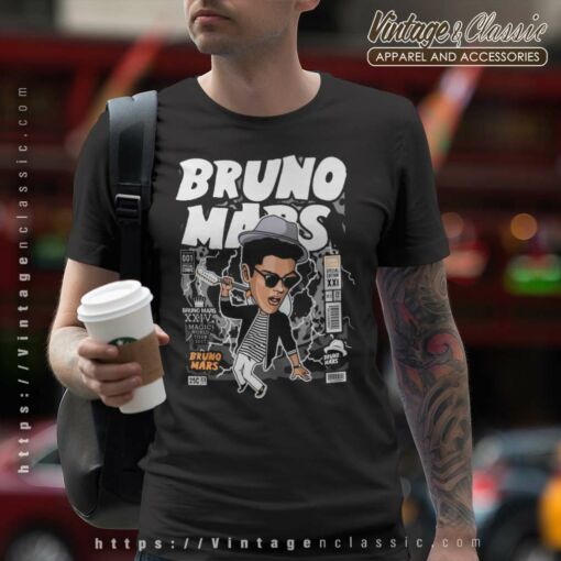 Bruno Mars Comic Tour 2023 Shirt