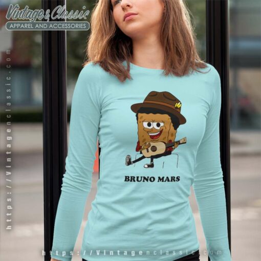 Bruno Mars Spongebob World Tour 2023 Shirt