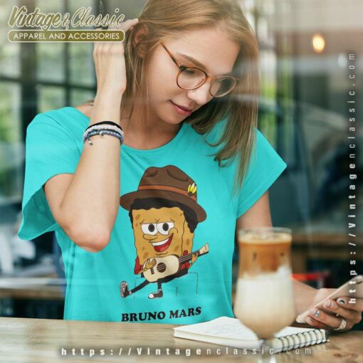 Bruno Mars Spongebob World Tour 2023 Shirt