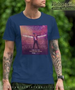 Bruno Mars World Tour 2023 Poster T Shirt
