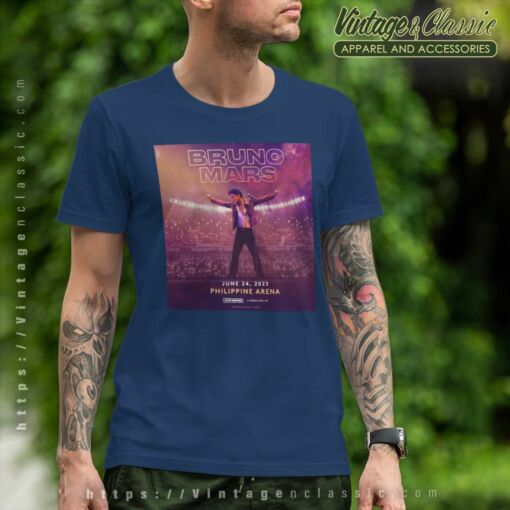 Bruno Mars World Tour 2023 Poster Shirt