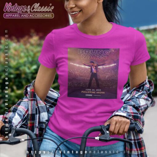 Bruno Mars World Tour 2023 Poster Shirt