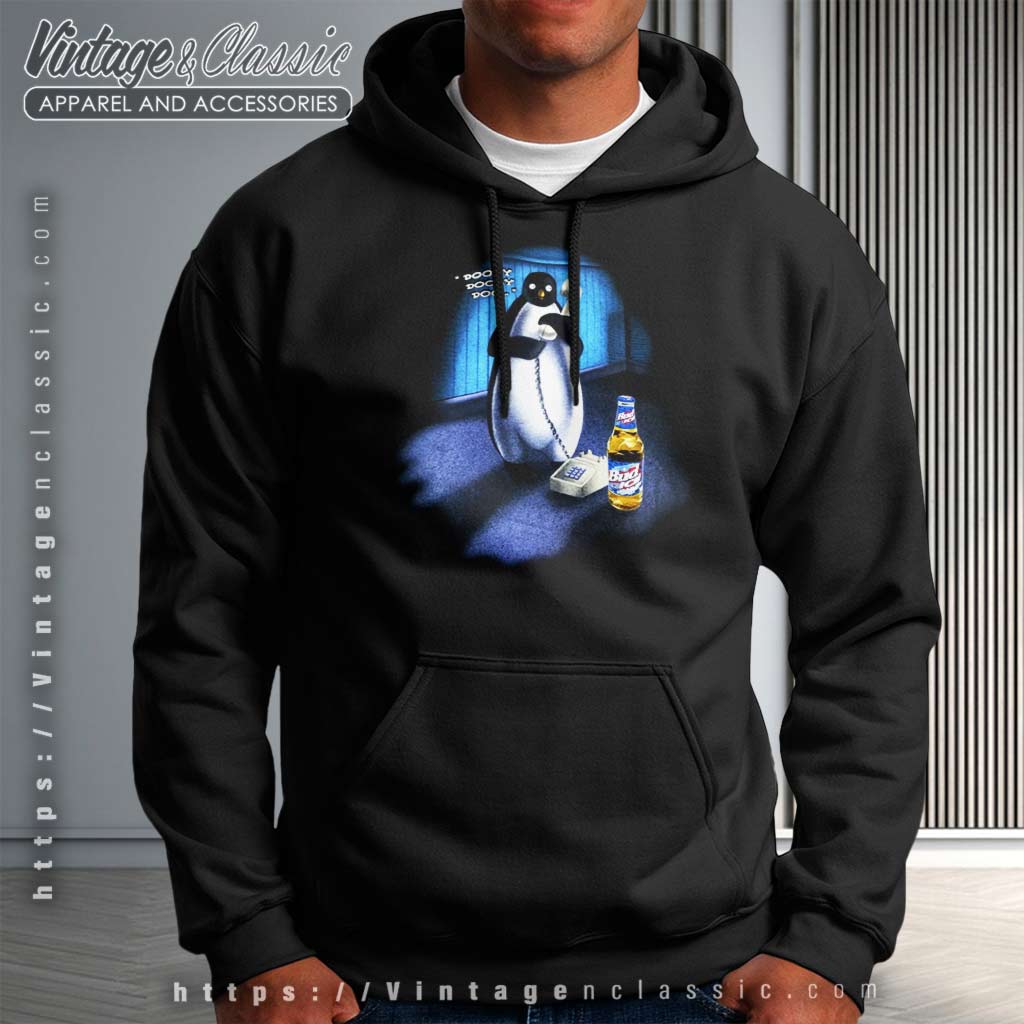 Bud light sweatshirt hot sale with beer pocket