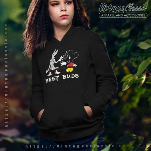 Best Buds Bugs Bunny And Mickey Mouse Shirt