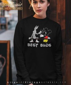 Bugs Bunny And Mickey Mouse Sweatshirt
