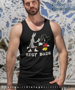 Bugs Bunny And Mickey Mouse Tank Top Racerback