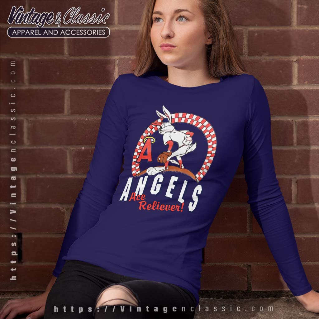 Bugs Bunny Los Angeles Angels Baseball Shirt - High-Quality Printed Brand