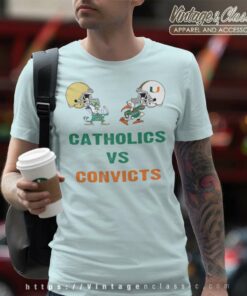 Catholics Vs Convicts 1988 Vintage T Shirt