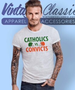 Catholics Vs Convicts Football 1988 T Shirt