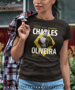Charles Oliveira Ufc Do Bronx Champion Women TShirt