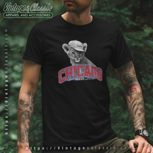 Chicago Baseball Mascot Shirt, Chicago Cubs Tshirt