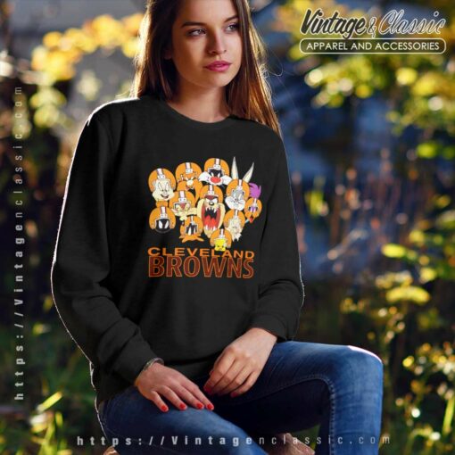 Cleveland Browns Looney Tunes Characters Shirt