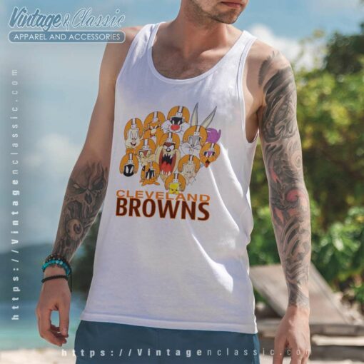 Cleveland Browns Looney Tunes Characters Shirt