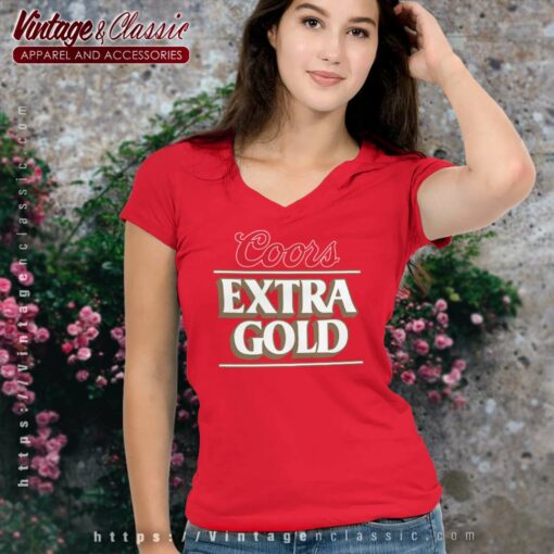 Coors Extra Gold Logo Shirt