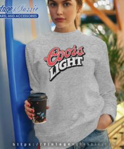 Coors Light Beer Logo Sweatshirt