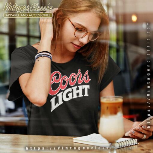 Coors Light Beer Logo Shirt