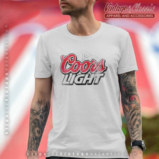 Coors Light Vintage Logo Shirt